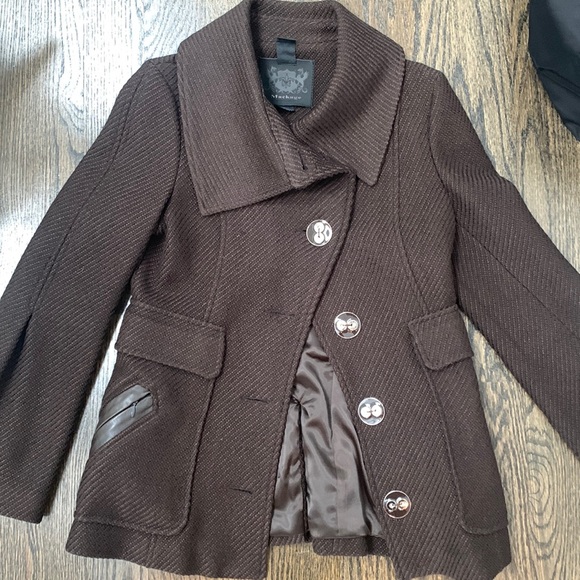 Mackage gorgeous quality brown coat small - Picture 1 of 6